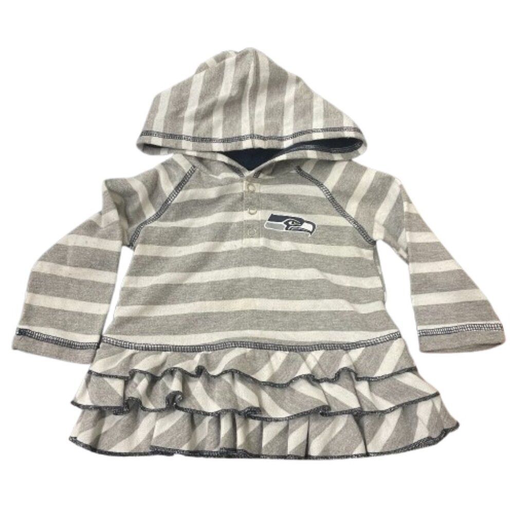 NFL Seattle Seahawks Long Sleeve Baby Dress size 12 months